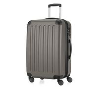 Hauptstadtkoffer Spree - Medium Hardshell Suitcase, TSA Lock, 4 Wheels, Trolley Luggage, Rolling Suitcase, Travel Case with Expandable Capacity, 65 cm, 74 Liters, Graphite