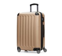 Hauptstadtkoffer Spree - Medium Hardshell Suitcase, TSA Lock, 4 Wheels, Trolley Luggage, Rolling Suitcase, Travel Case with Expandable Capacity, 65 cm, 74 Liters, Champagne