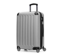 Hauptstadtkoffer Spree - Medium Hardshell Suitcase, TSA Lock, 4 Wheels, Trolley Luggage, Rolling Suitcase, Travel Case with Expandable Capacity, 65 cm, 74 Liters, Silver