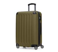 Hauptstadtkoffer Spree - Medium Hardshell Suitcase, TSA Lock, 4 Wheels, Trolley Luggage, Rolling Suitcase, Travel Case with Expandable Capacity, 65 cm, 74 Liters, Avocado