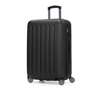 HAUPTSTADTKOFFER - Spree - Luggage Suitcase Hardside Spinner Trolley Expandable 65 cm TSA, Black