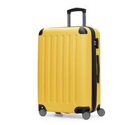 HAUPTSTADTKOFFER - Spree - Luggage Suitcase Hardside Spinner Trolley Expandable 65 cm TSA, Yellow