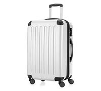 Hauptstadtkoffer Spree - Medium Hardshell Suitcase, TSA Lock, 4 Wheels, Trolley Luggage, Rolling Suitcase, Travel Case with Expandable Capacity, 65 cm, 74 Liters, White