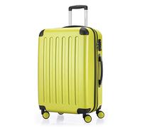 Hauptstadtkoffer Spree - Medium Hardshell Suitcase, TSA Lock, 4 Wheels, Trolley Luggage, Rolling Suitcase, Travel Case with Expandable Capacity, 65 cm, 74 Liters, Farn