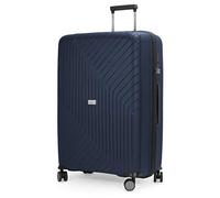 Hauptstadtkoffer TXL Large Hard Shell Suitcase 76 cm, TSA Lock, Polypropylene Travel Suitcase, 4 Double Wheels Trolley, Lightweight 3.4 kg, Expandable Luggage 120L, Dark Blue