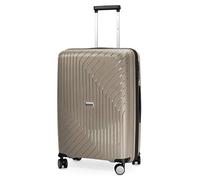 HAUPTSTADTKOFFER - TXL - Lightweight Luggage Hard-Side Trolley, Polypropylene, 66 cm, 76 L, TSA, Champagne