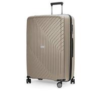 HAUPTSTADTKOFFER - TXL - Lightweight Luggage Hard-Side Trolley, Polypropylene, 76 cm, 118 L, TSA, Champagne
