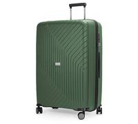 HAUPTSTADTKOFFER - TXL - Lightweight Luggage Hard-Side Trolley, Polypropylene, 76 cm, 118 L, TSA, Dark Green