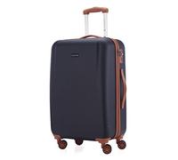 HAUPTSTADTKOFFER - Wannsee - Luggage Suitcase Hardside Trolley 4 Wheel Spinner, SA Lock, 68 cm, 63 Liter, Dark Blue