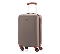 Hauptstadtkoffer - Wannsee - Suitcase small Luggage Hard Shell Cabin Trolley TSA Lock, 58 cm, 37 Liter, Champagne