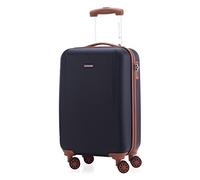 Hauptstadtkoffer - Wannsee - Suitcase small Luggage Hard Shell Cabin Trolley TSA Lock, 58 cm, 37 Liter, Dark Blue