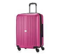 HAUPTSTADTKOFFER - X-Berg - Luggage Suitcase Hardside Spinner Trolley 4 Wheel Expandable, TSA, 65 cm, 90 Liter, Pink matt