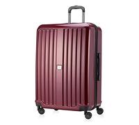 HAUPTSTADTKOFFER - X-Berg - Luggage Suitcase Hardside Spinner Trolley 4 Wheel Expandable TSA, 75 cm, 126 Liter, Burgundy glossy