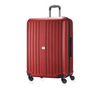 HAUPTSTADTKOFFER - X-Berg - Luggage Suitcase Hardside Spinner Trolley 4 Wheel Expandable, TSA, (S, M & L), 258 literRed matt
