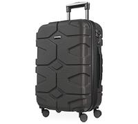 Hauptstadtkoffer X-Kölln - Hand Luggage Hard Shell Expandable Cabin Trolley TSA Lock, 55 cm, 50 Liter, Graphite