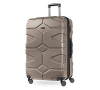 HAUPTSTADTKOFFER - X-Kölln Hartschalen-Koffer Koffer Trolley Rollkoffer Reisekoffer, TSA, Hand Luggage, 76 cm, 107 liters, Gold