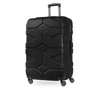 HAUPTSTADTKOFFER - X-Kölln - Luggage Suitcase Hardside Expandable Trolley 4 Wheel Spinner, TSA Lock, 76 cm, 120 Liter, Black