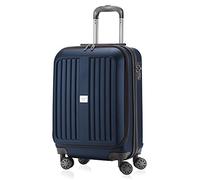 HAUPTSTADTKOFFER® "Xberg" - Set or Single Hard-Side Luggage in Different Sizes and Colors (42l, 90l and 126l) - Matt - TSA Lock (No Key) (42 liters, Dark Blue)