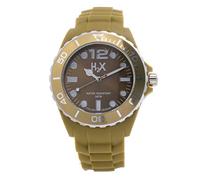 Haurex H2X Men's SV382UV3 Reef Luminous Water Resistant Khaki Green Soft Rubber Watch