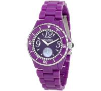 Haurex Italy PP342DPP Womens Make Up Purple Dial Piastceamic Watch