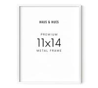 HAUS AND HUES 11x14 White Aluminum Picture Frame, 6 Pack (White)