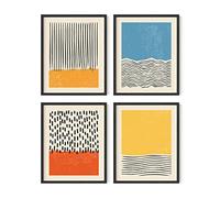 HAUS AND HUES Modern Abstract Prints Modern Prints Wall Art | Mid Century Modern Abstract Art Prints Posters, The Mid-Century Modern Home