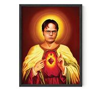 HAUS AND HUES The Office Dwight Schrute Poster - The Office TV Show Wall Art and Funny Wall Decor Unframed, 12 x 16