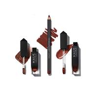 HAUS LABORATORIES By Lady Gaga: HAUS OF COLLECTIONS | Makeup Kit with Bag, Liquid Eyeshadow, Lip Liner Pencil, and Lip Gloss Available in 9 Sets, Vegan & Cruelty-Free | 3-Piece Value Set