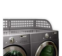 Haus Maus The Original Laundry Guard - Stop Laundry From Falling Behind Washer/Dryer - Invented by a US Mom - Made in NorthAmerica - Magnetic - Fits Most Front Loading Machines - Top of Fridge - Grey