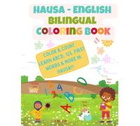 Hausa - English Bilingual Coloring and Activity Book for Children