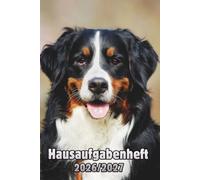 Hausaufgabenheft 2026/2027 Hund: Wochenplaner mit Raum für Notizen und persönliche Programme August 2026 - Juli 2027 , für Jungs , Mädchen und Teenager
