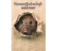 Hausaufgabenheft 2026/2027 Ratten: Wochenplaner mit Raum für Notizen und persönliche Programme August 2026 - Juli 2027 , für Jungs , Mädchen und Teenager