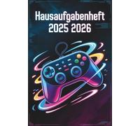 Hausaufgabenheft: Schülerkalender Gymnasium Grundschule | Jungs mädchen Teenager | Hausaufgabenplaner