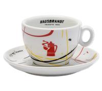 Hausbrandt Fluid Cappuccino Cup and Saucer 180 ml