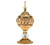 Hausdec Metal Arab Censer - Desktop Incense Burner for Sticks & Cones