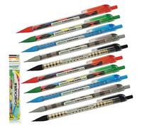 HAUSER Checkers 10 x 0.7mm Lead Mechanical Retract Pencils Slim Stylish Design