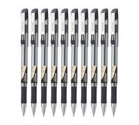 Hauser Fluidic Ball Pen Box Pack | Acu Flow Writing System | Trendy Metal Clip | Clear Body Refillable Ball Pen | Rubber Grip For Stress-Free Writing | Black Ink, Set Of 1 X 20 Pack