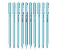 Hauser XO Ball Pen Wallet Pack | 0.6 mm Tip Size | Comfortable Grip With Smudge Free Writing | Smooth, Sturdy & Refillable Pen | Blue Ink, Set of 10 Ball Pens x Pack Of 3