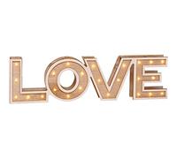 Haushalt International LED mood lighting "LOVE" decorative lettering 54843