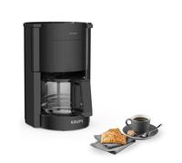 Krups F30908 Espresso machine 1.25L Black coffee maker - coffee makers (Freestanding, Manual, Espresso machine, Ground coffee, Espresso, Black)