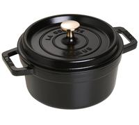 Haushaltskleingerate Staub La Cocotte 20cm rund. schwarz. Gus NEW