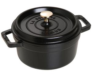 Haushaltskleingerate Staub La Cocotte 20cm rund. schwarz. Gus NEW