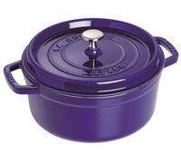 Haushaltskleingerate Staub La Cocotte 24cm rund dunkelblau. G NEW