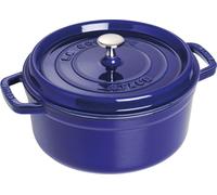 Haushaltskleingerate Staub La Cocotte 26cm rund dunkelblau. G NEW