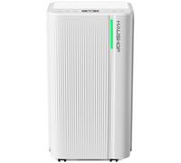 HAUSHOF 12L/Day Dehumidifier for Home, with Air Purification, Digital Humidity Display, Low Energy&Low Noise 24H Timer, 2L Water Tank & Drainage Hose, Ideal for Damp, Drying Clothes and Air Freshening
