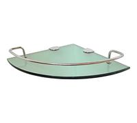 HAUSLER BATHROOM CORNER GLASS SHELF 6mm THICK TOUGHNED Tempered glass