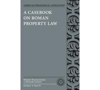Hausmaninger - Casebook on Roman Property Law - New paperback or softb - X555z
