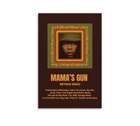 HAUSRENWRHHT Erykah Badu Album Mama's Gun Poster Wall Art Canvas Cover Aesthetic Vintage Poster Decorative Painting for Living Room Bed Room 12x18inch(30x45cm) Unframe-style