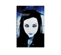HAUSRENWRHHT Fallen by Evanescence Poster Wall Art Canvas Cover Aesthetic Vintage Poster Decorative Painting for Living Room Bed Room 12x18inch(30x45cm) Unframe-style