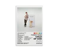 HAUSRENWRHHT Forrest Frank Album Child Of God Poster Wall Art Canvas Cover Aesthetic Vintage Poster Decorative Painting for Living Room Bed Room 16x24inch(40x60cm) Unframe-style